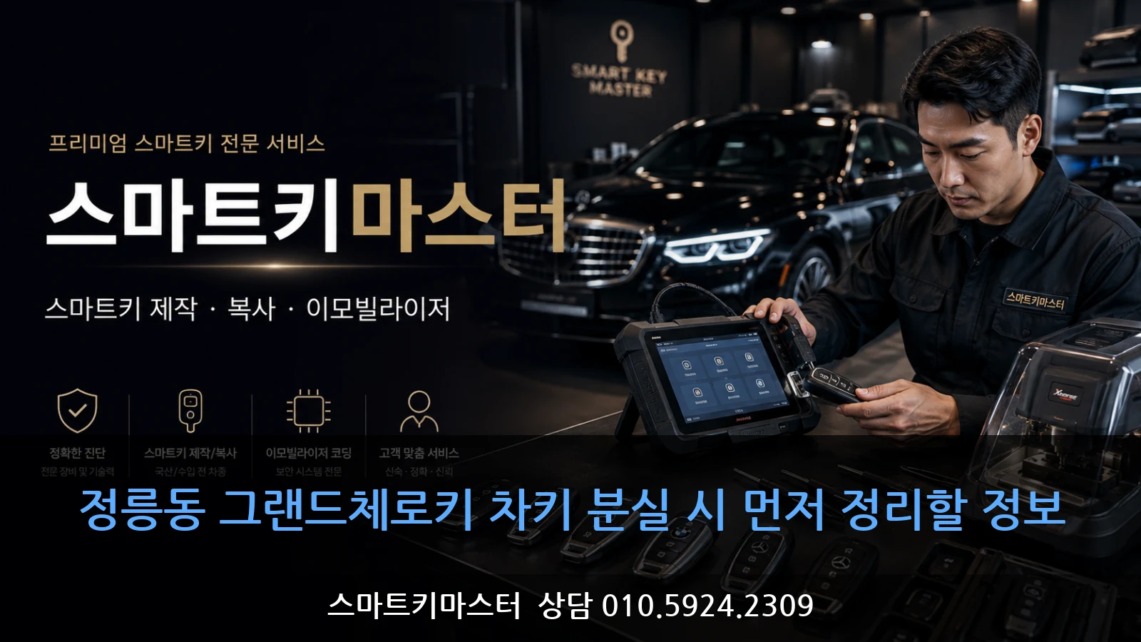 정릉동 그랜드체로키 차키 분실 시 먼저 정리할 정보