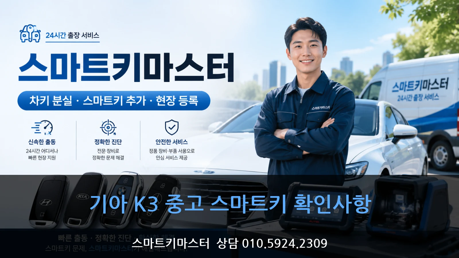 기아 K3 중고 스마트키 확인사항